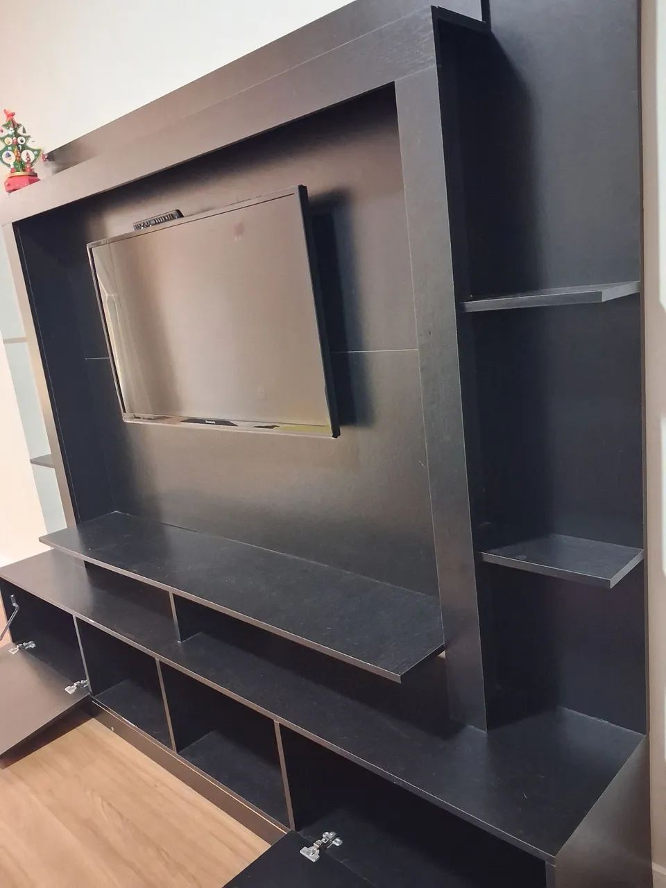 Painel para TV ate 65 polegadas preto - Foto 4