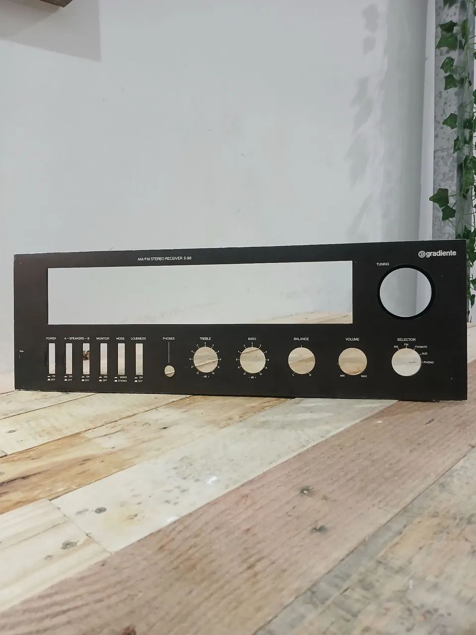 Painel frontal Receiver Gradiente S96 