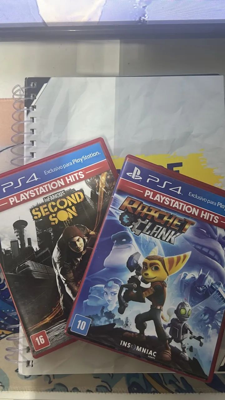 Infamous second son + Ratchet clank Ps4