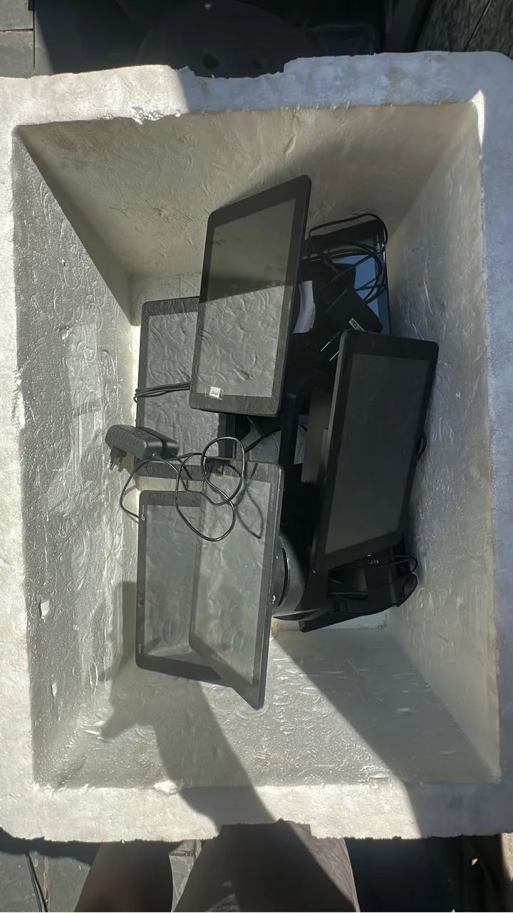 Lote 7 Mini PDV Bematech Elgin M10 Touch 10? + 5 Carregadores - Foto 4