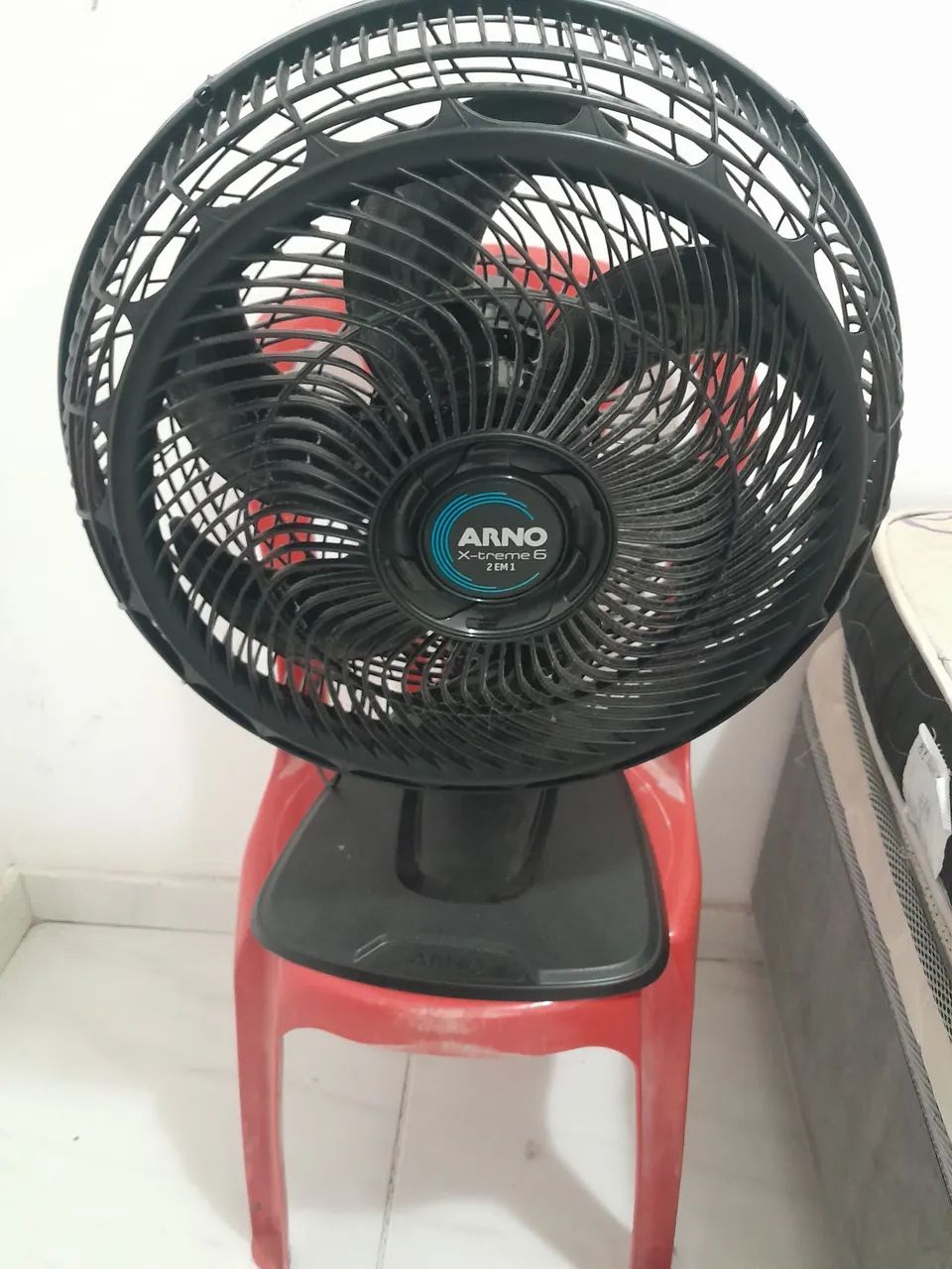 Ventilador capa de chuva e capacete