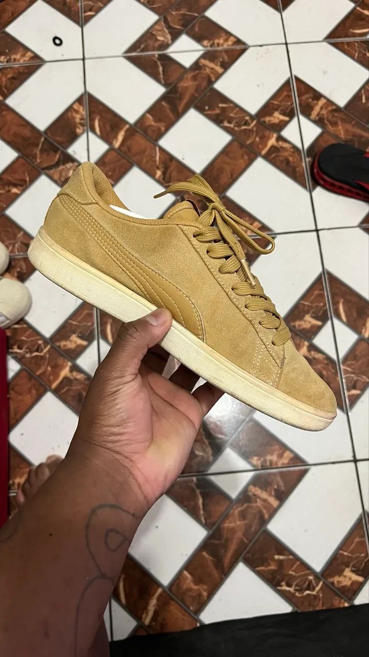 Tênis Puma de camurça TAM 36 - Foto 2