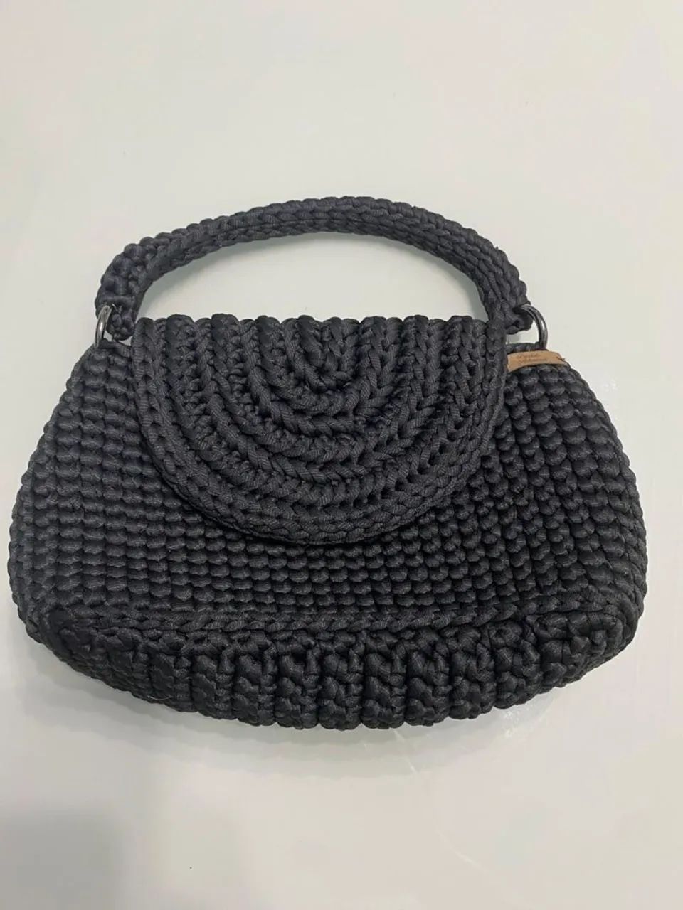 Bolsa Fio de Malha Preta - Foto 2