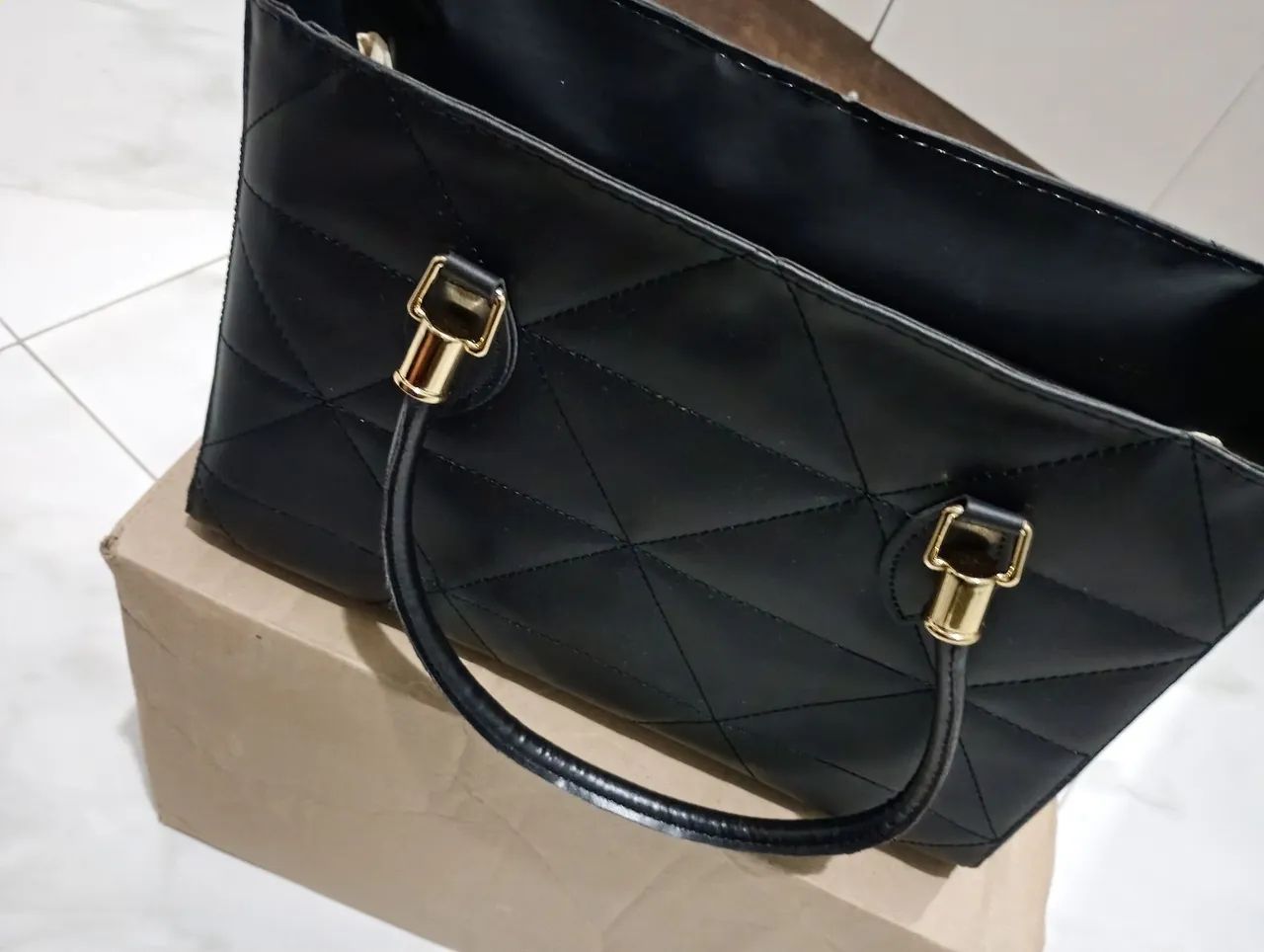 Bolsa feminina preta  - Foto 3
