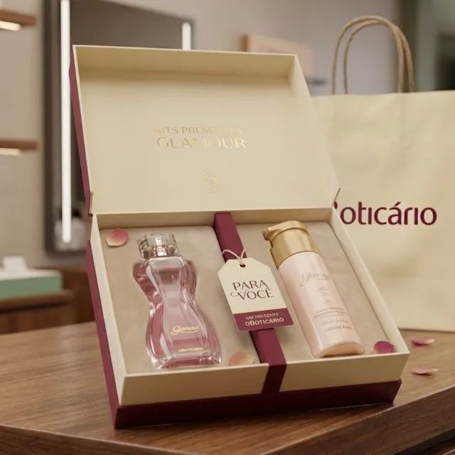 Combo Glamour Perfume 75ml + Hidratante 200ml - Foto 3