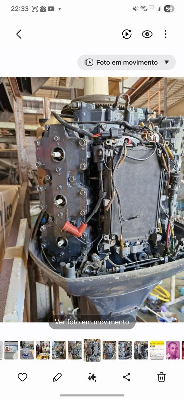 Motor de popa yamaha 250HP. 2 tempos  - Foto 2
