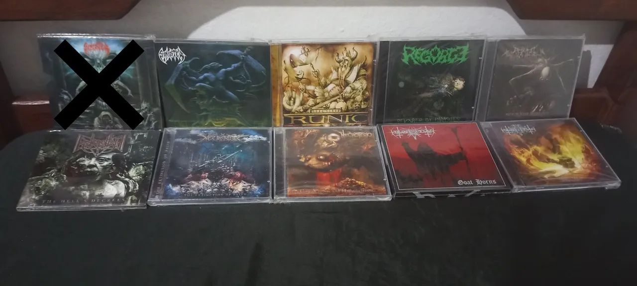 CDs De Metal Zerados