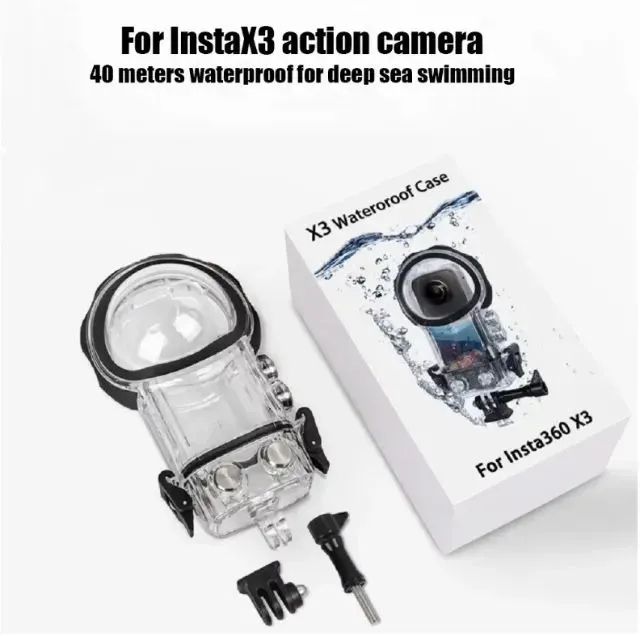 Case de mergulho Insta360 ONE X3 - novo, original