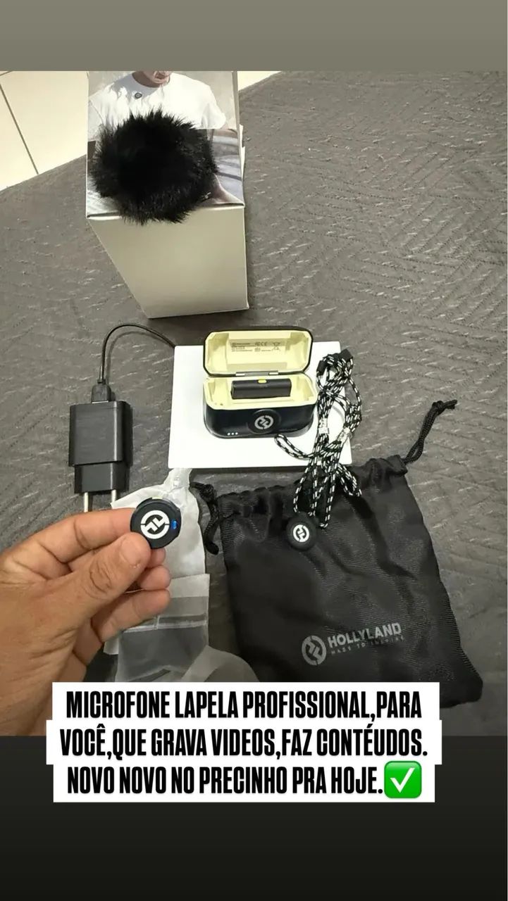 MICROFONE LAPELA
