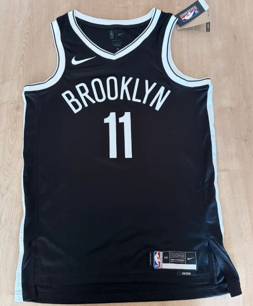 Kyrie 1 バスシューズUS9.5(NBA選手着用モデル) Camisa NBA Nike Kyrie Irving Nets Icon Edition Masculina