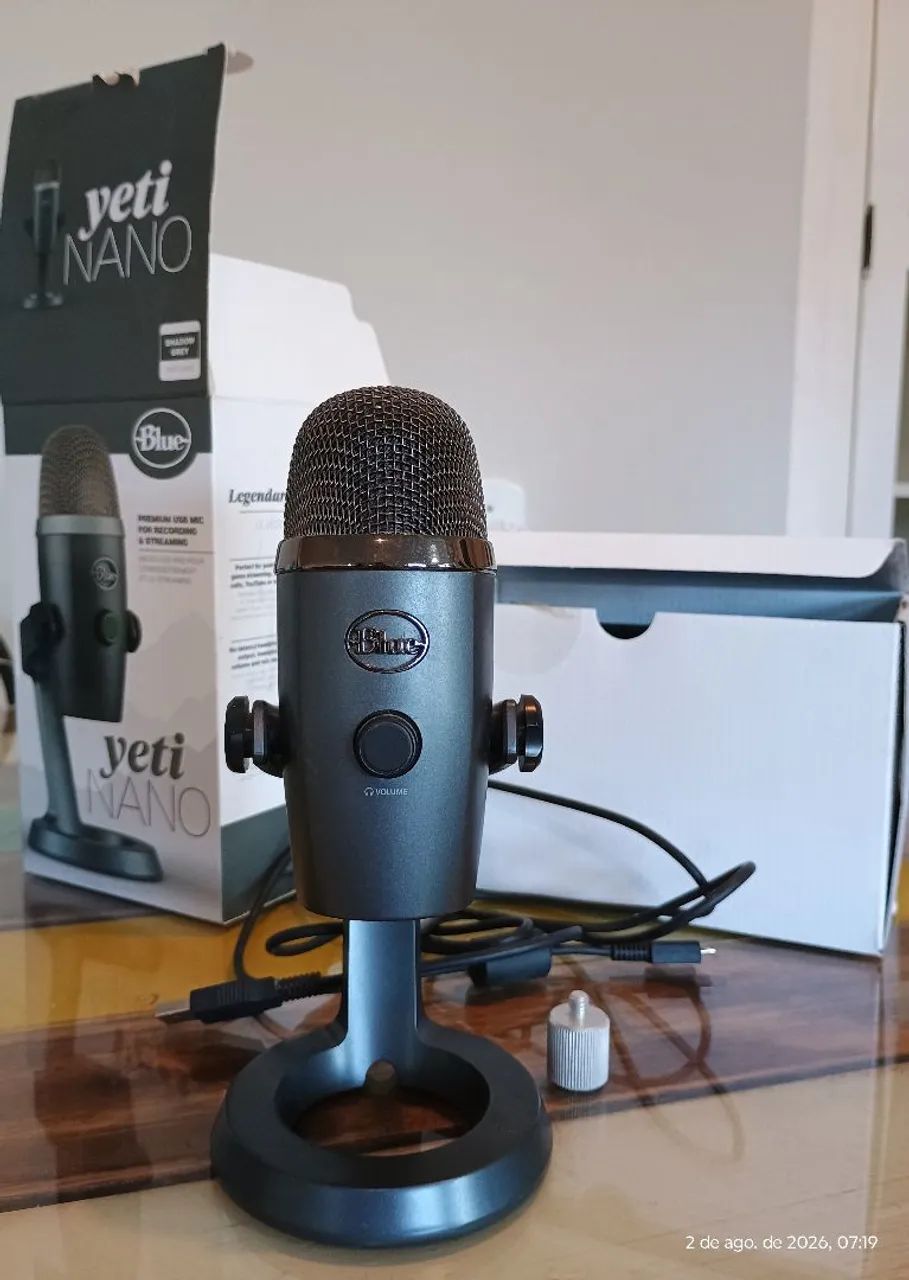 Microfone Yeti Nano - aceito proposta - Foto 3