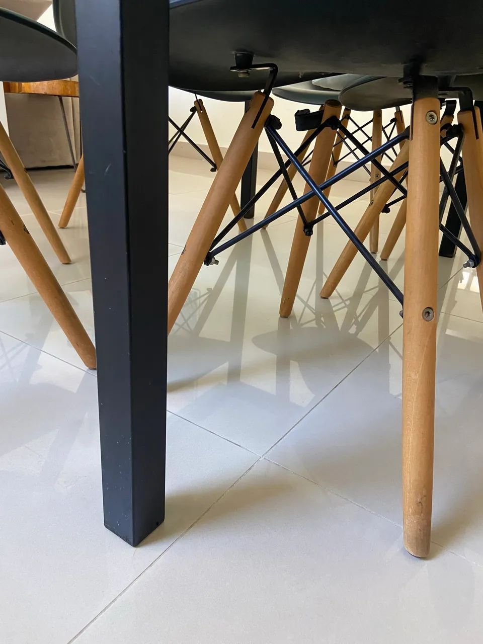 Conjunto mesa de jantar 6 lugares  - Foto 3