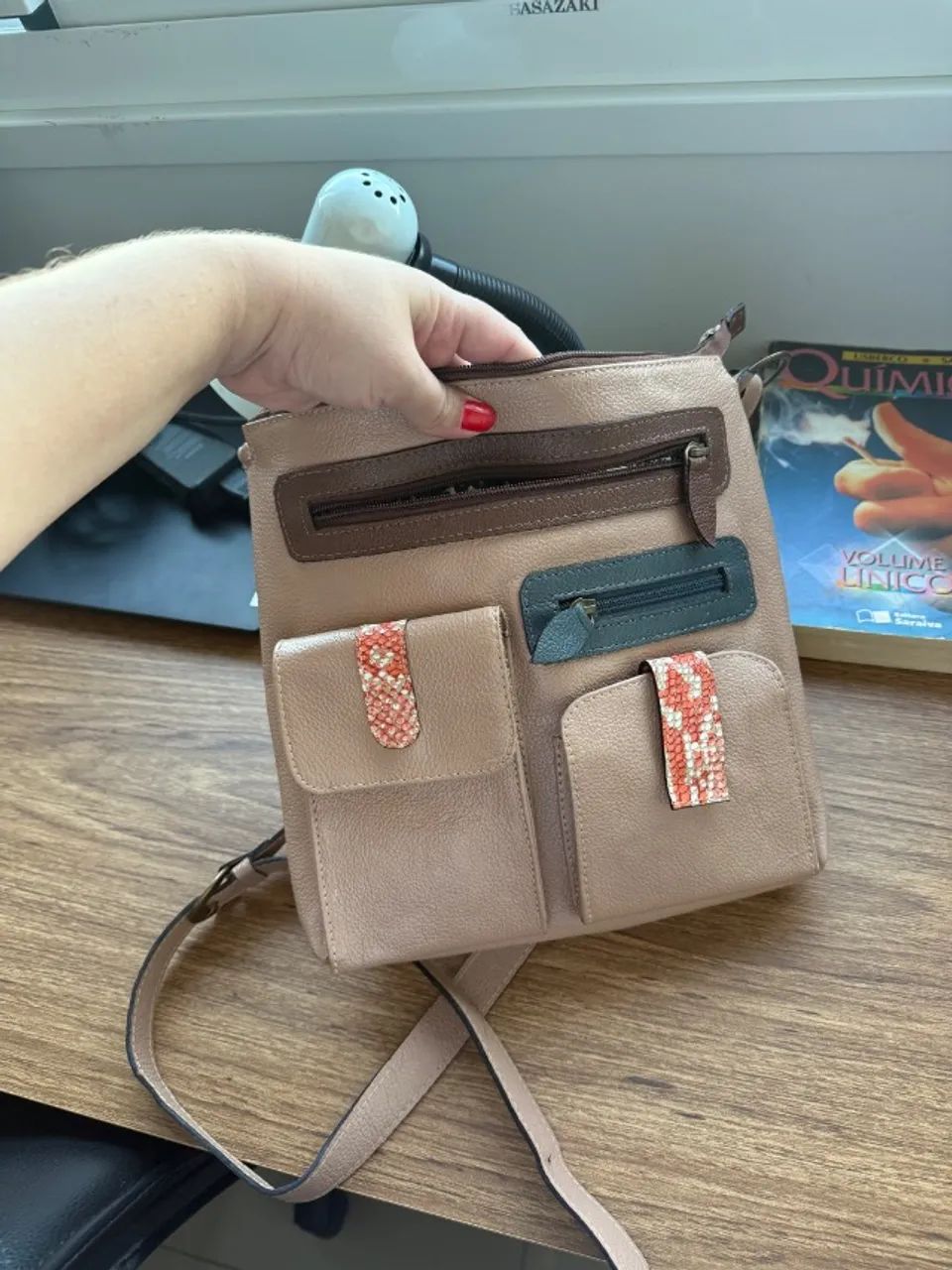 Bolsa da marca Soulier em couro  - Foto 2