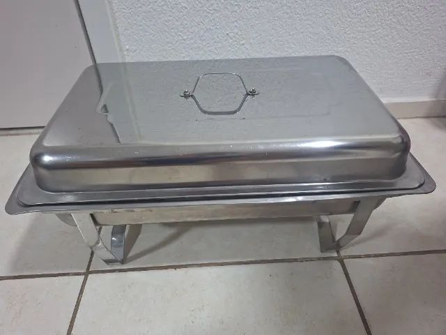 Rechaud de 3 cubas semi novo para festa e eventos - Foto 2