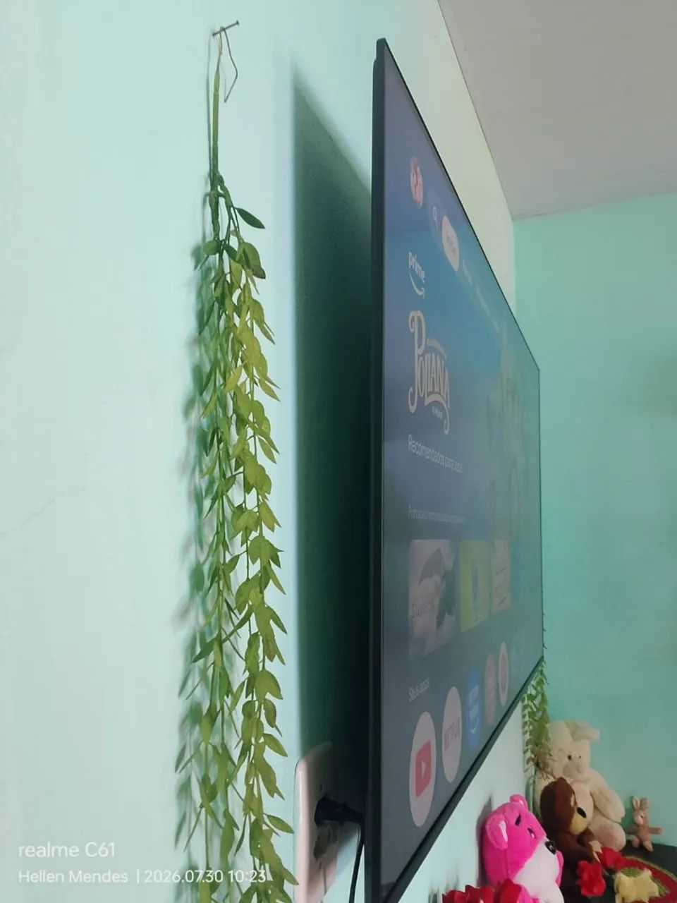 Vende se essa linda TV 55 polegadas pouco tempo de uso - Foto 2