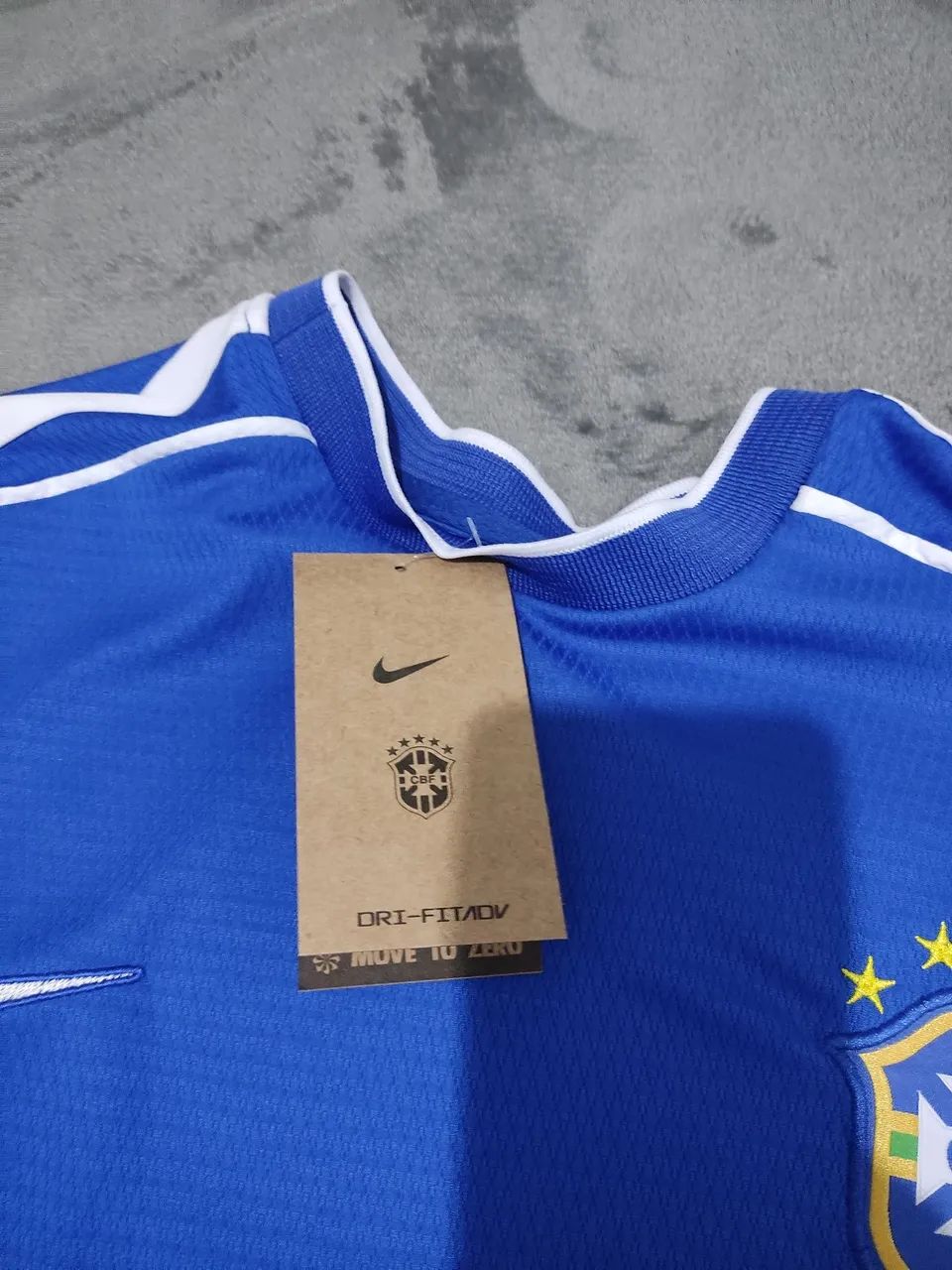 Camisa Seleção Brasileira Azul  - Foto 5