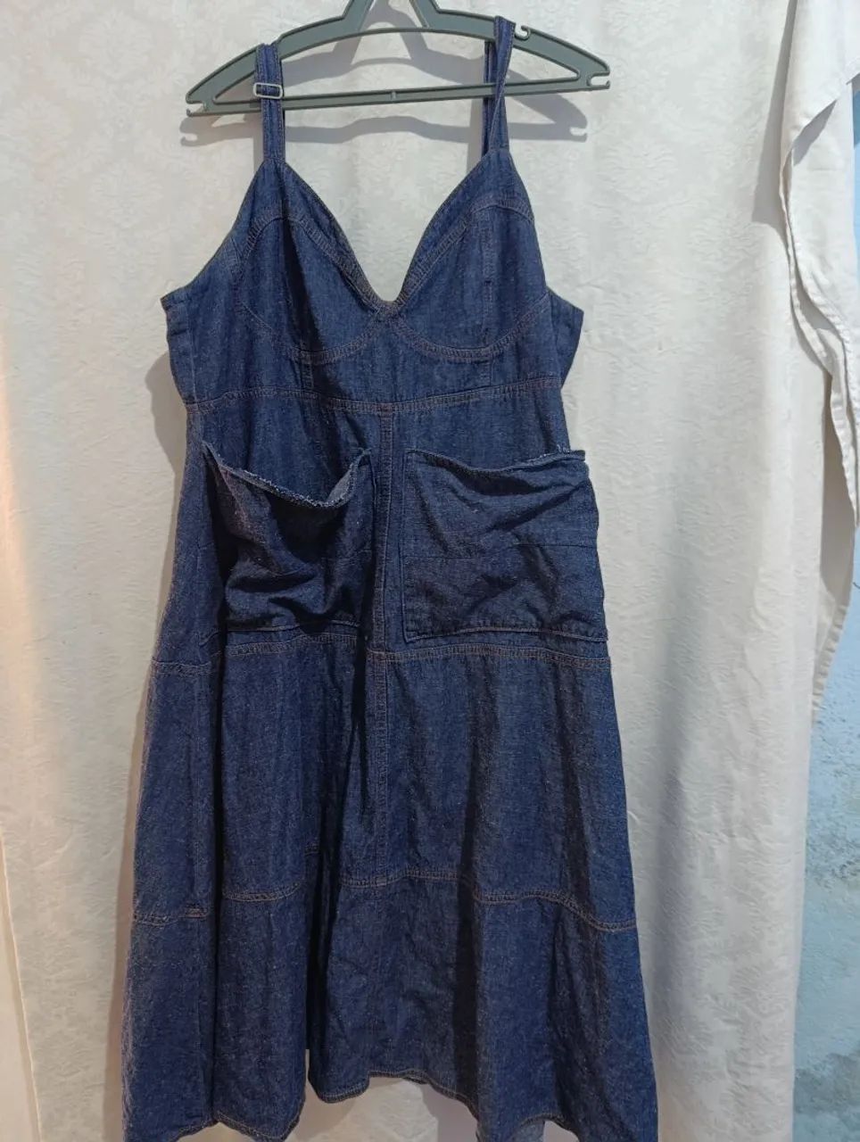 Vestido em jeans amaro