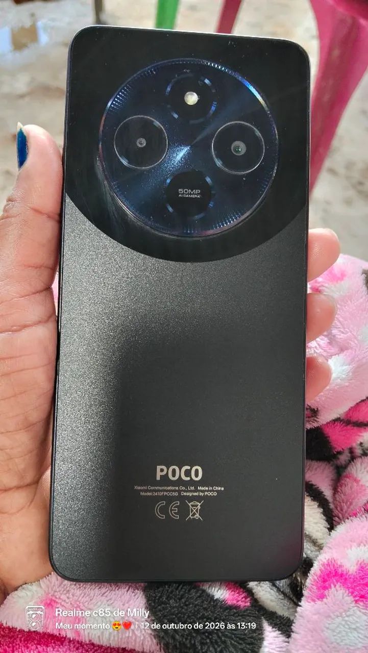Celular Poco C75 zerado 256 GB  - Foto 5