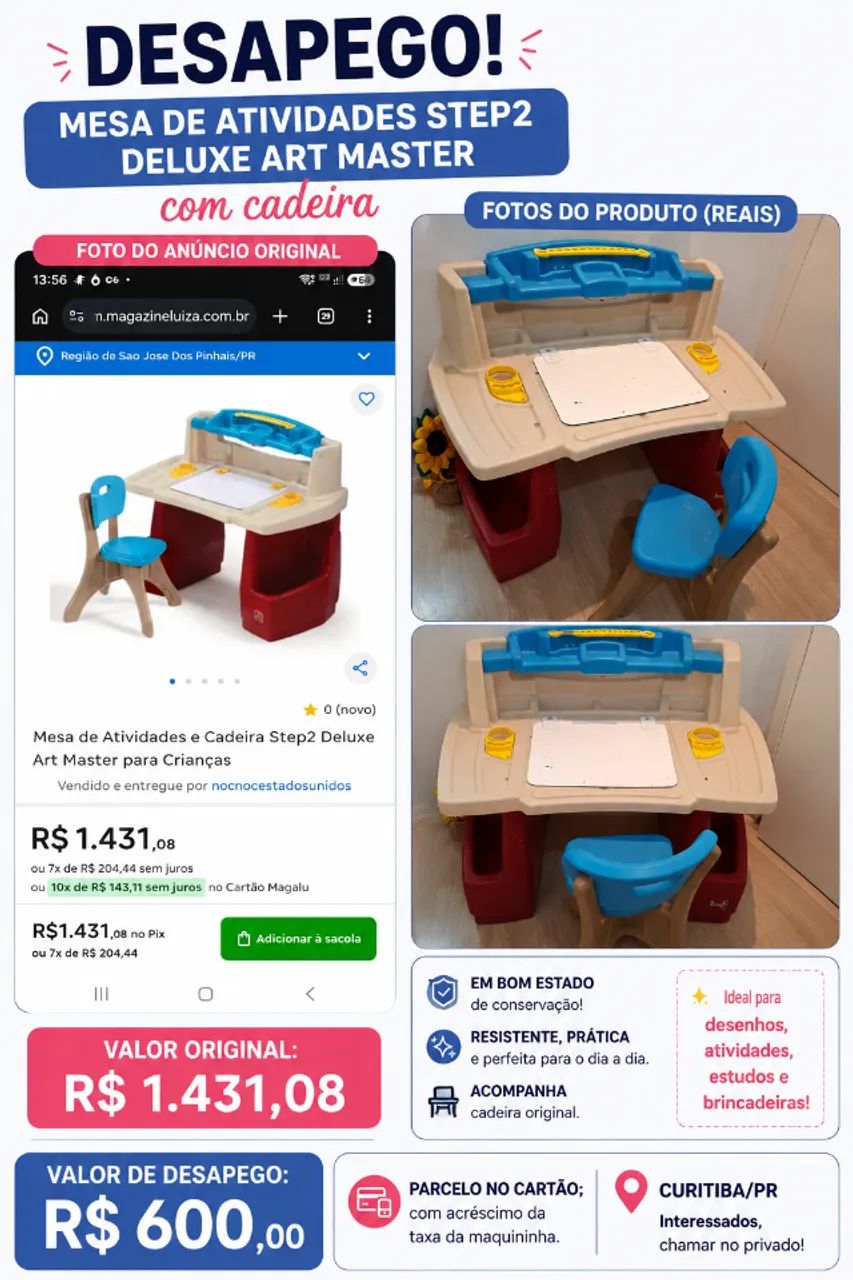 Mesa Infantil