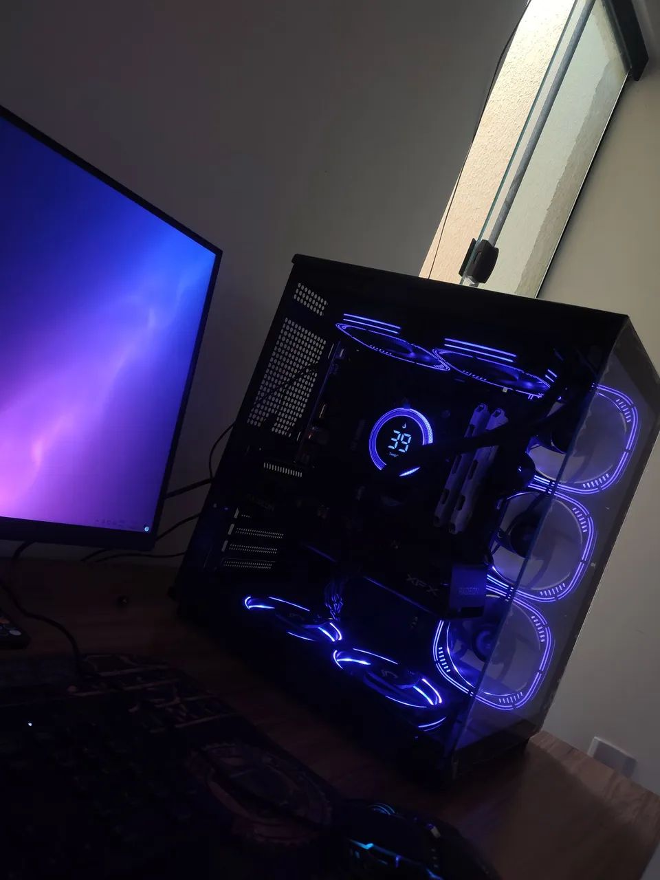 Gabinete rise mode c/ fans