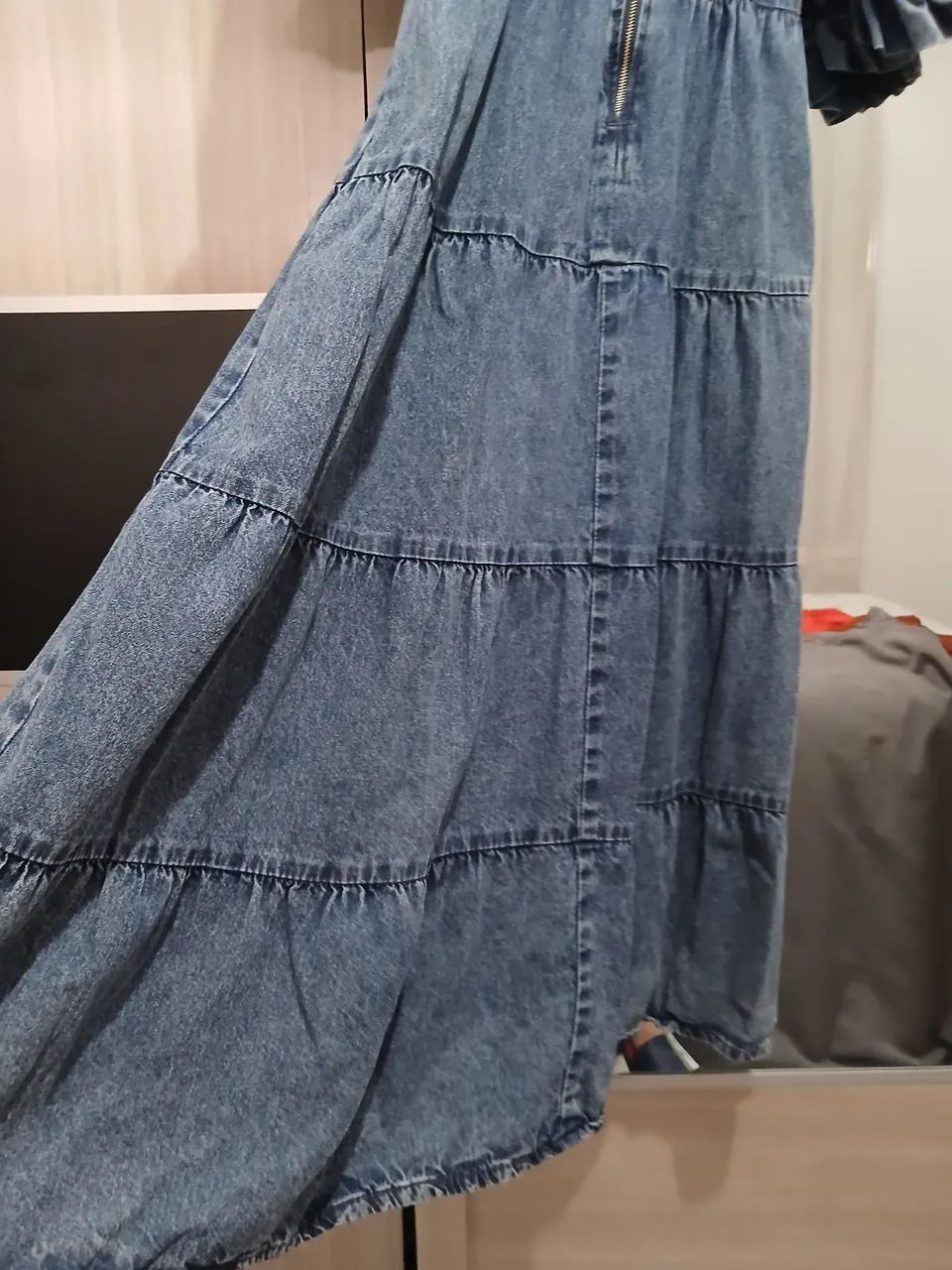 Vestido jeans midi  - Foto 2