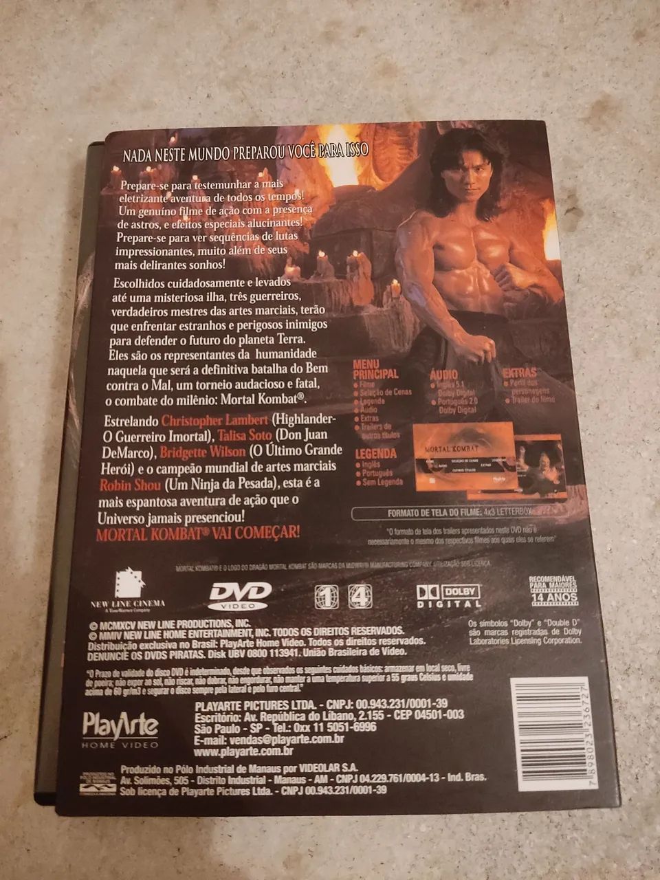 DVD Mortal Kombat original  - Foto 2