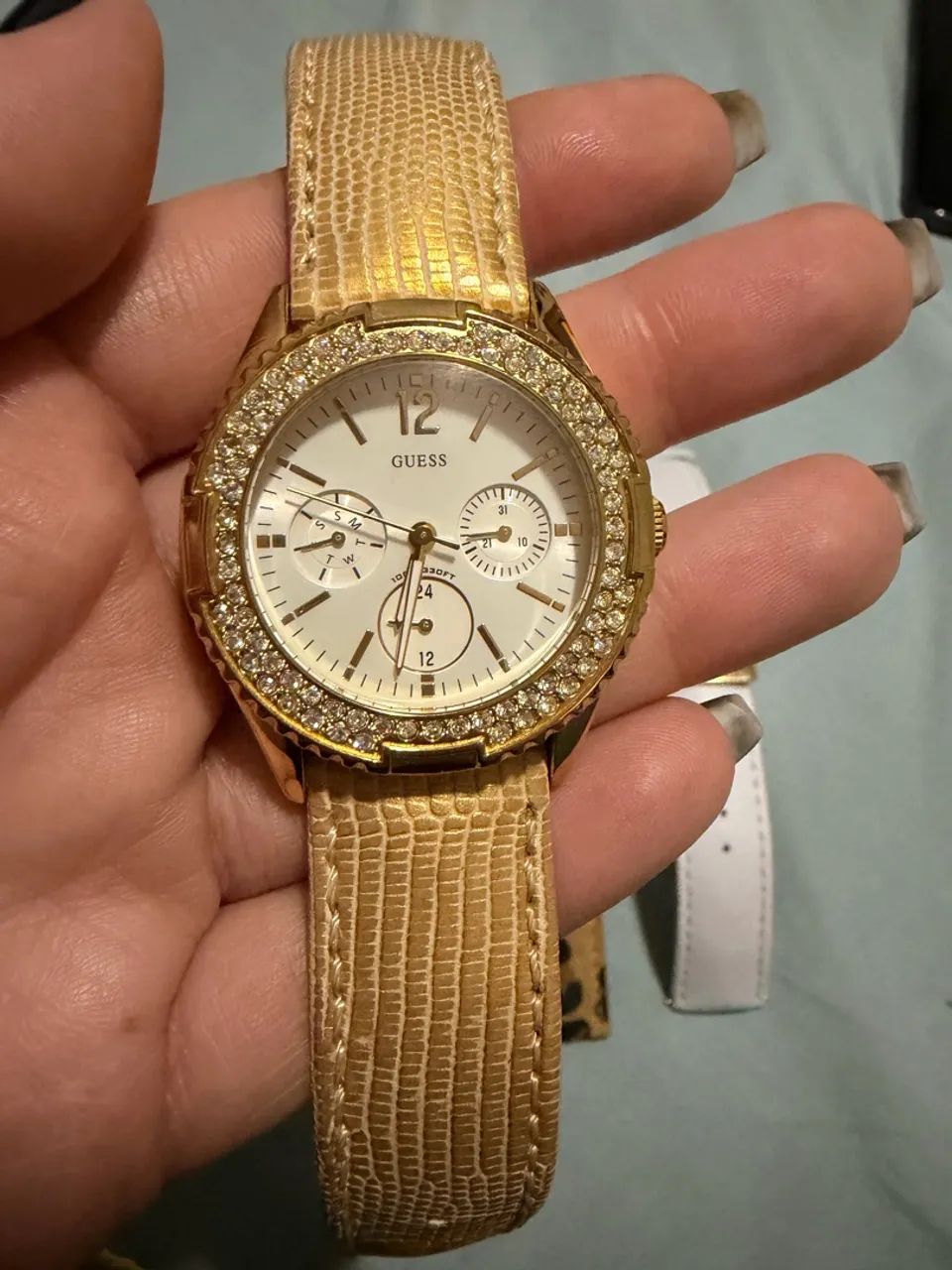 Relógio Guess 3 pulseiras 