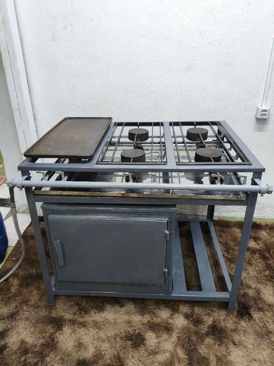 Fogão industrial com Chapa e forno Venâncio - Foto 6