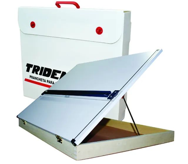 Portable A3 Acrylic Drawing Board with A35000 Trident Parallel Ruler