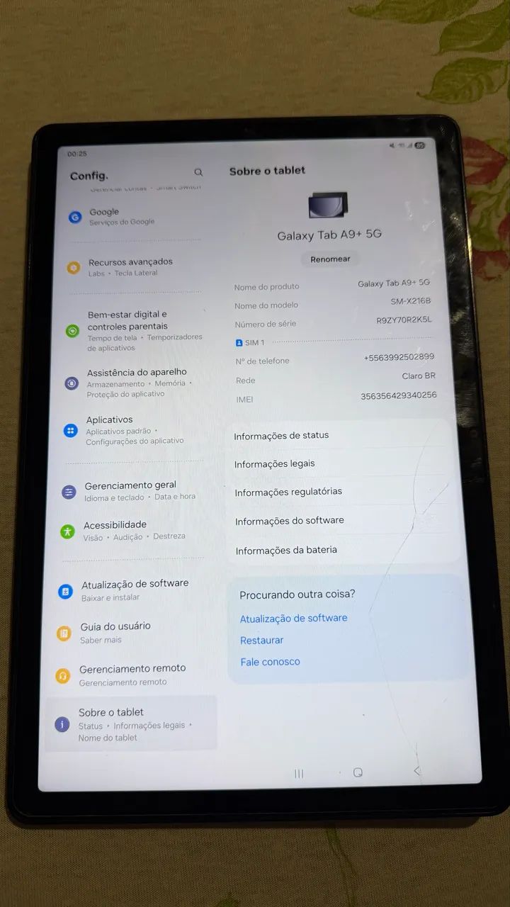 TABLET SAMSUNG GALAXY tab A9+ 128Gb-8 de ram - Foto 5