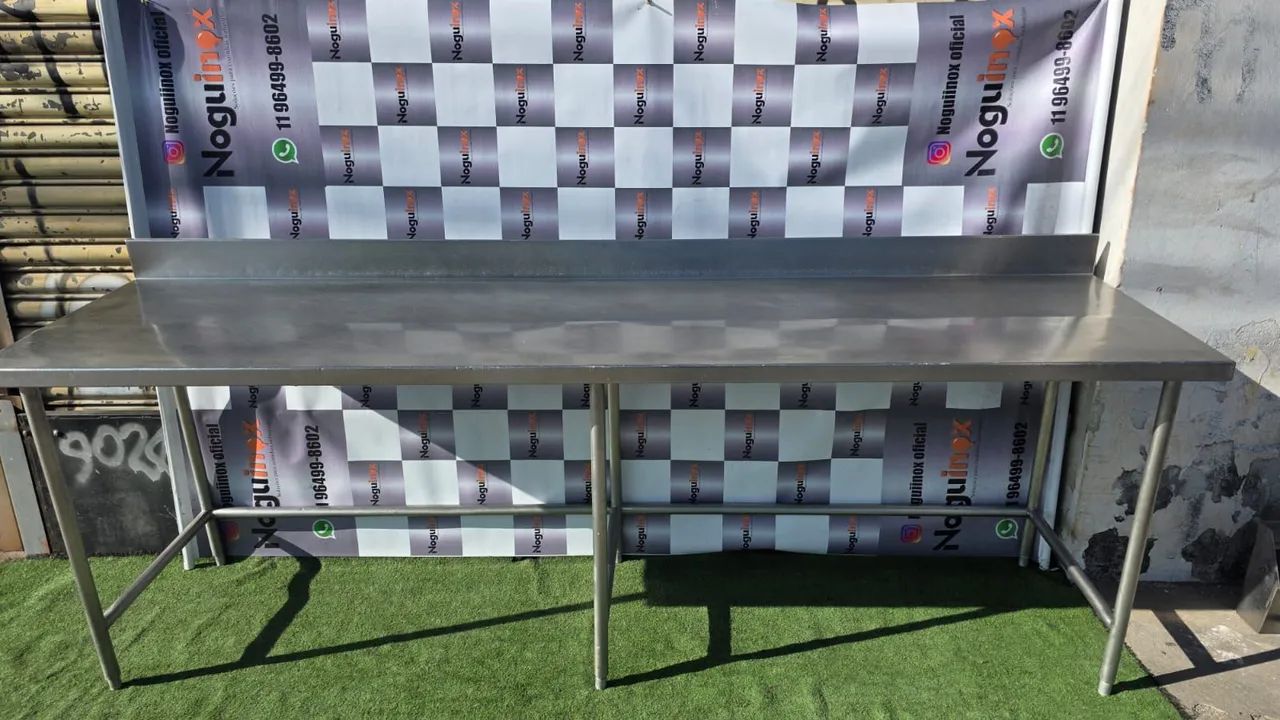 Mesa industrial inox 304 - Foto 2