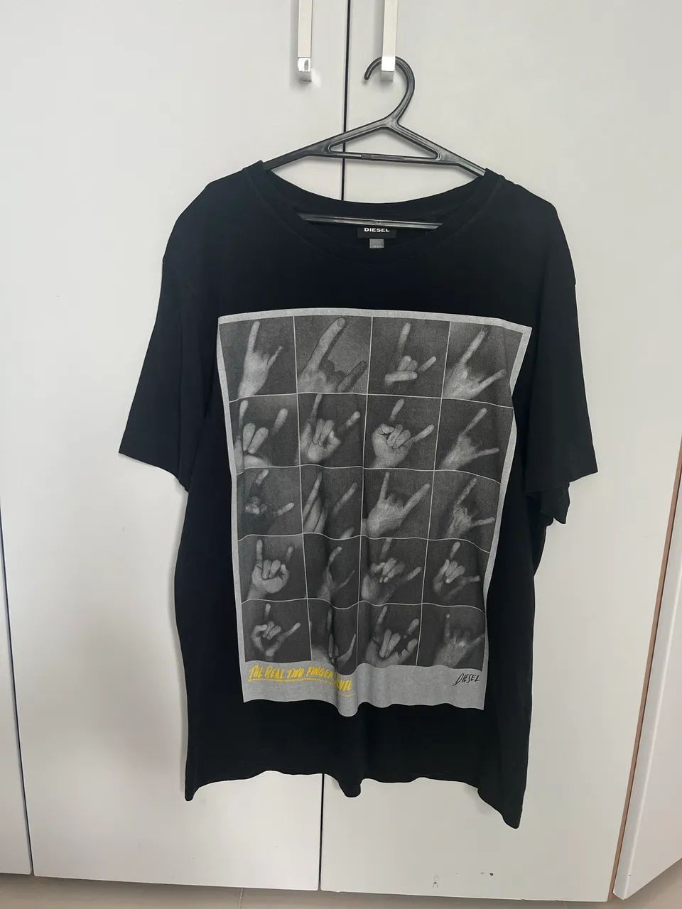 Camisa em malha Diesel original TAM M. Super nova. - Foto 3