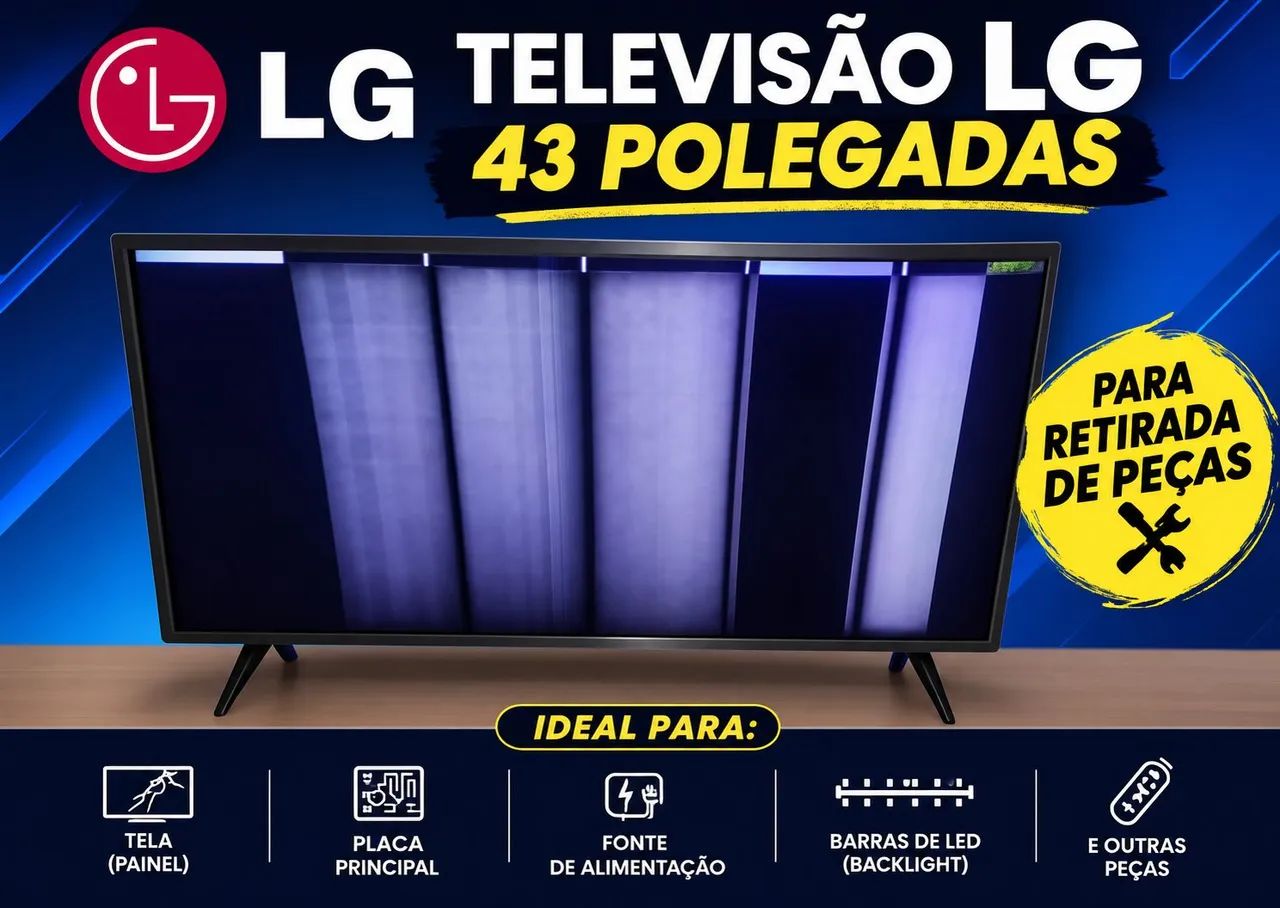TV LG 43 POLEGADAS 