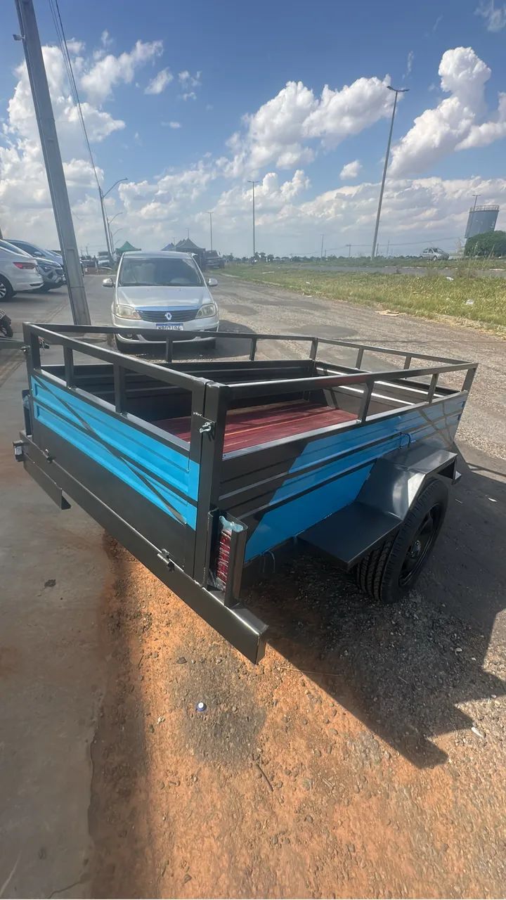Carretinha padrão 2x1.20 a pronta entrega  - Foto 4