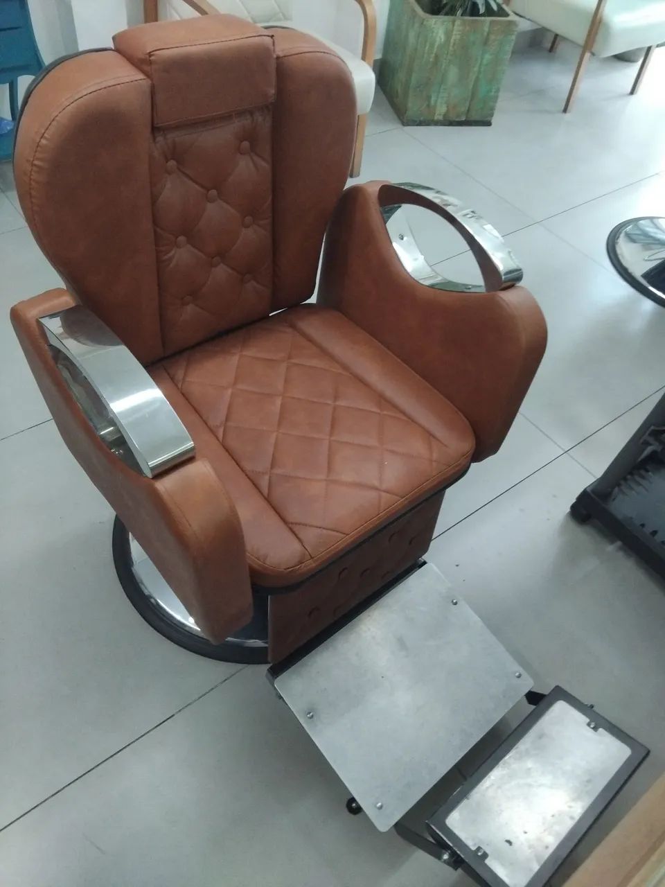 Poltrona de salão e barbearias 