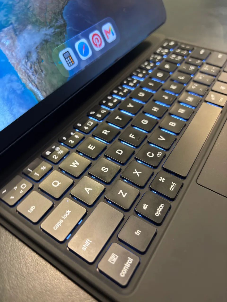 Teclado capa iPad Pro, iPad Air 4 e 5, iPad 10 - Foto 3