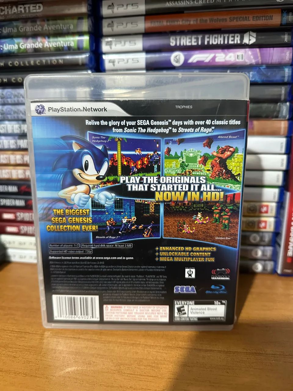 jogo sonic's ultimate genesis collection ps3 - Foto 2