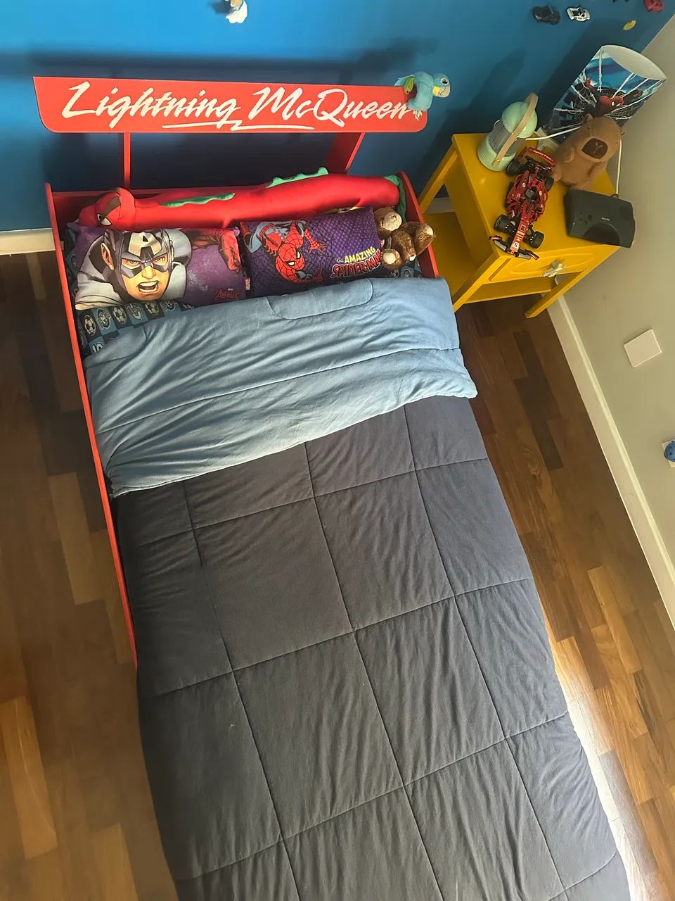 Cama solteiro Mcqueen Carro - Foto 5