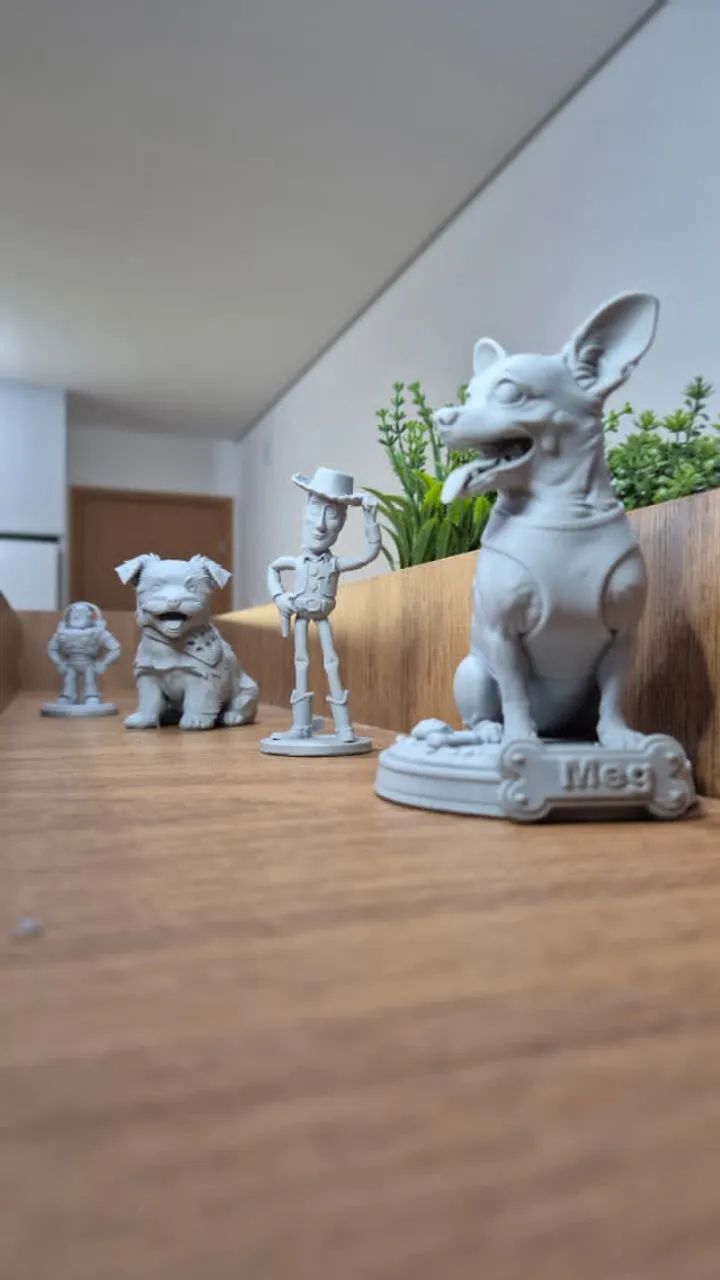 Miniaturas personalizadas em impressão 3D 