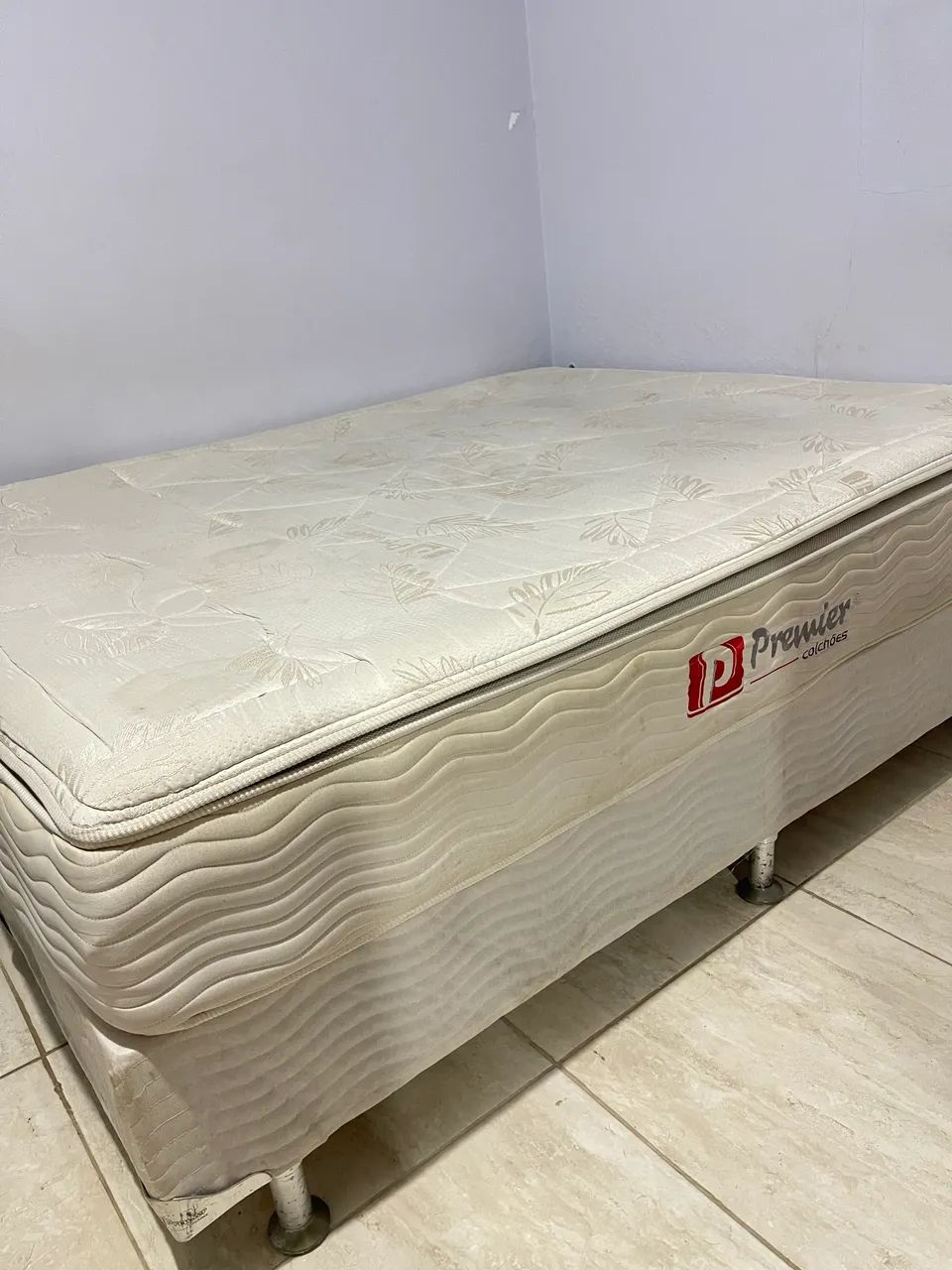 Cama box Queen + cabeceira estofada - Foto 3