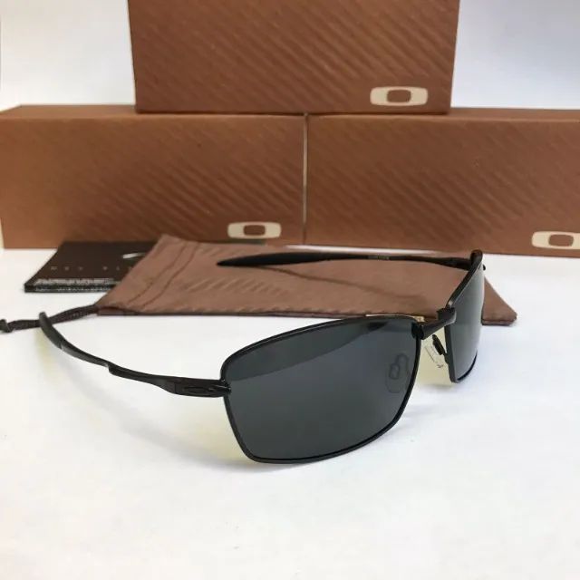 Óculos de sol whisker black carbon lentes polarizadas - Foto 4