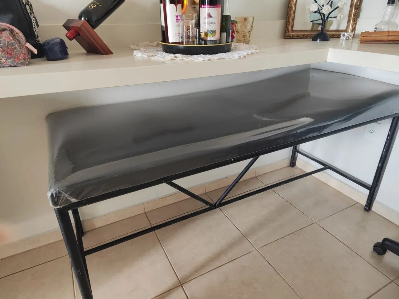 Maca reta para atendimento