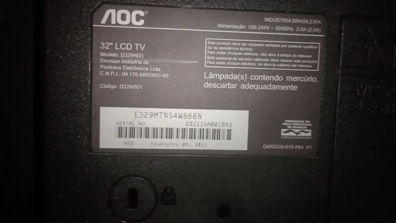 Tv OAC 32" LCD  - Foto 3