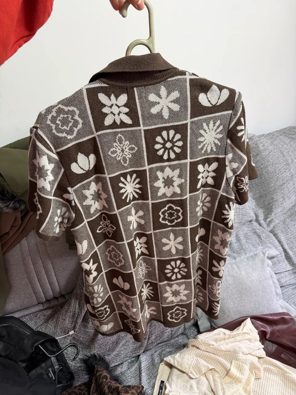 Camisa estampada tamanho M - Foto 3