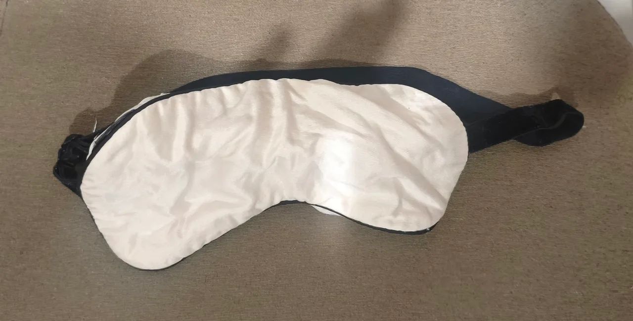 Máscara de Dormir Seda Natural Premium | Pouco Uso | Excelente Estado - Foto 4