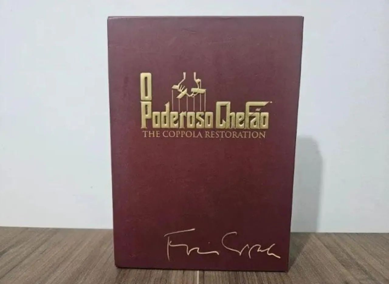 Coleção dvd poderoso chefão - Original