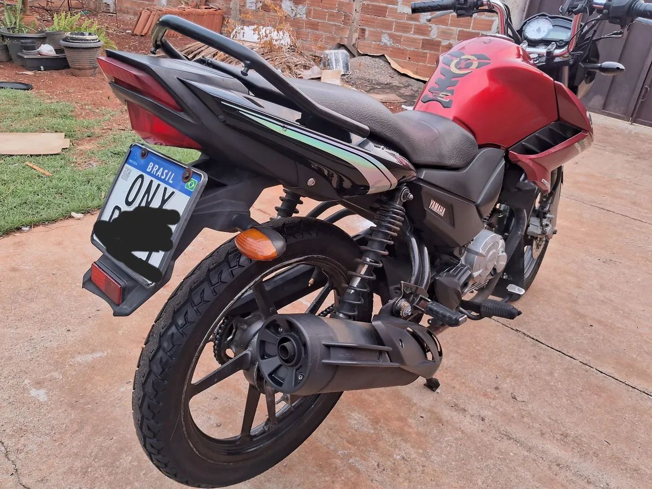 Fazer 150 vermelho - Foto 2