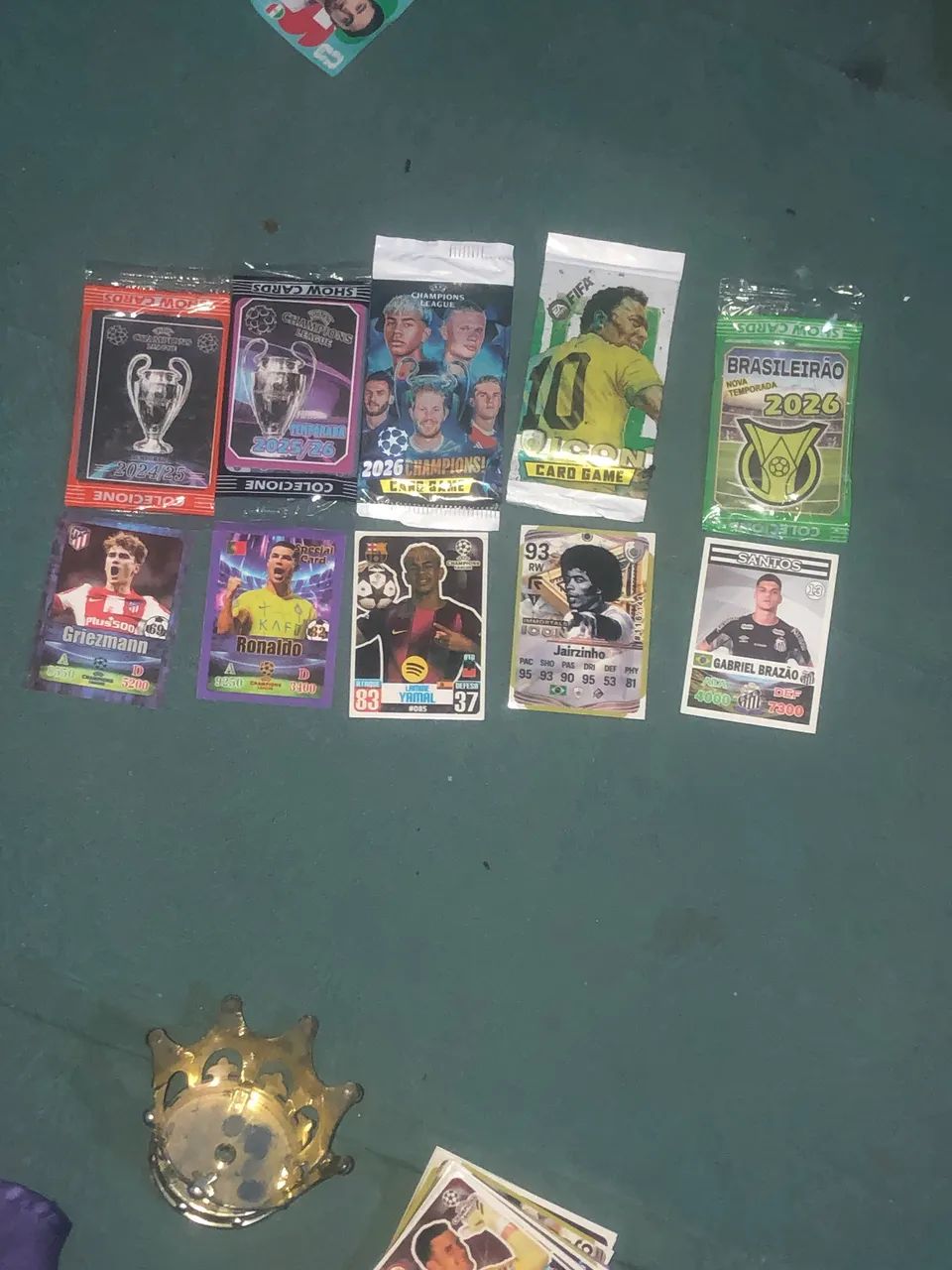 Pacote de cards de futebol  - Foto 3