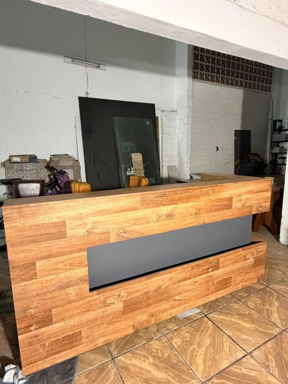 Balcão de atendimento em MDF com Led   - Foto 4