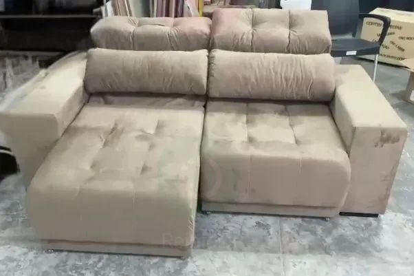 Oferta Sofá Retrátil Reclinável 2 Metros  - Foto 3